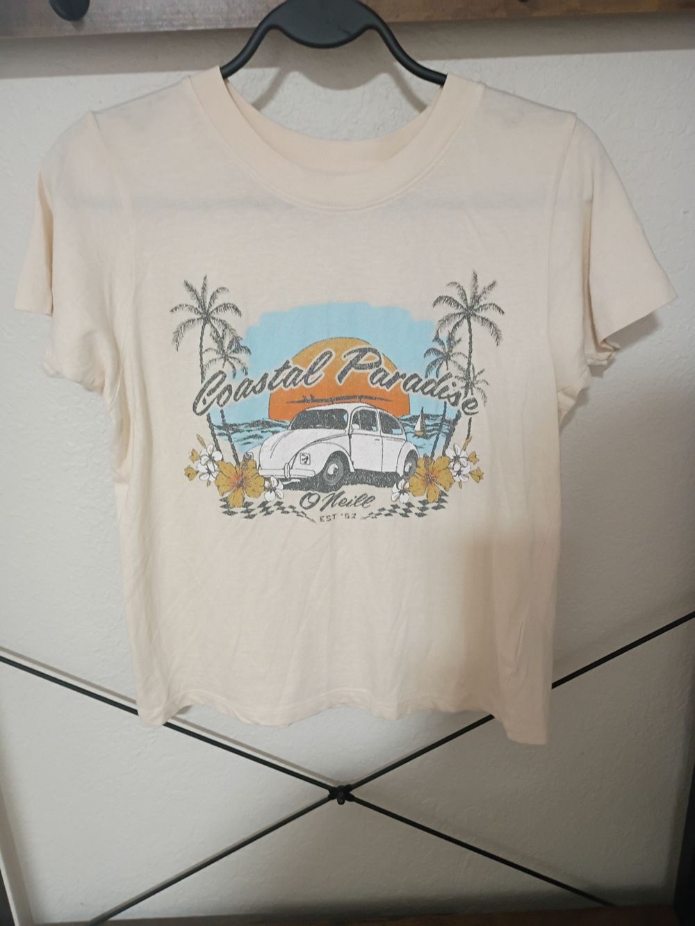 O'Neill Coastal Paradise Graphic Tee with Classic VW Beetle